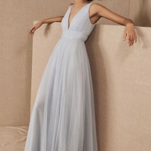 BHLDN Sarita Whisper Blue Dress - 8